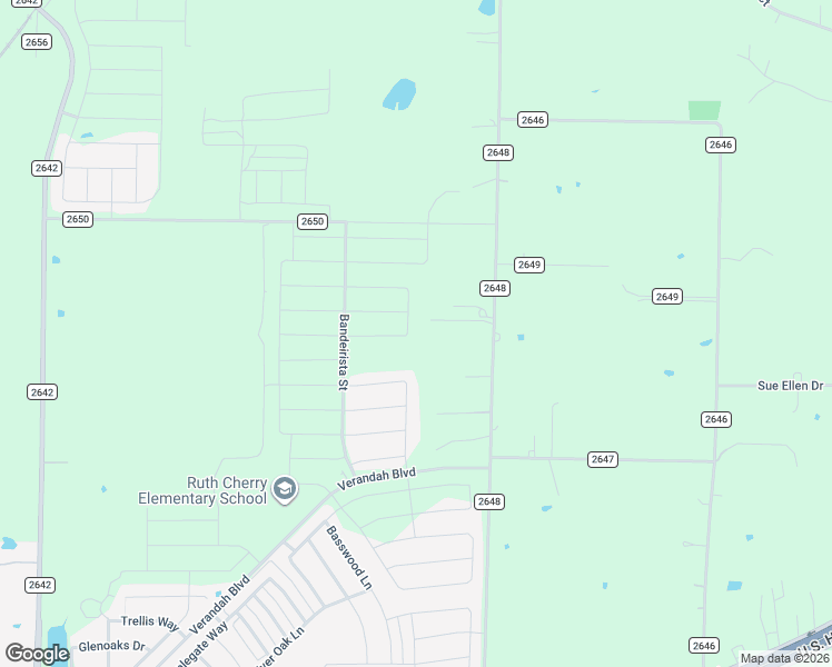 map of restaurants, bars, coffee shops, grocery stores, and more near 5516 County Road 2648 in Royse City