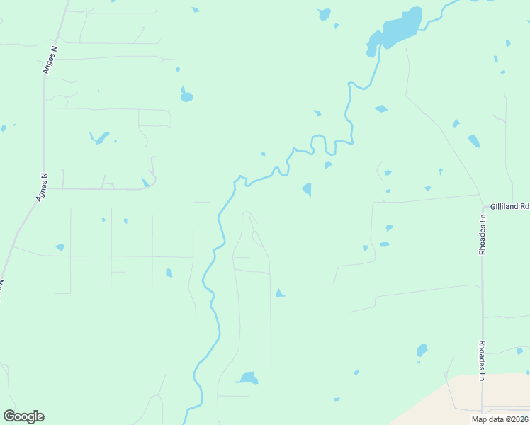 map of restaurants, bars, coffee shops, grocery stores, and more near 1183 Gonzollas Road in Springtown