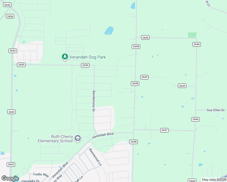map of restaurants, bars, coffee shops, grocery stores, and more near 5514 County Road 2648 in Royse City