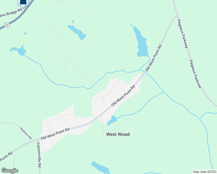 map of restaurants, bars, coffee shops, grocery stores, and more near 122 Redwood Drive in LaGrange