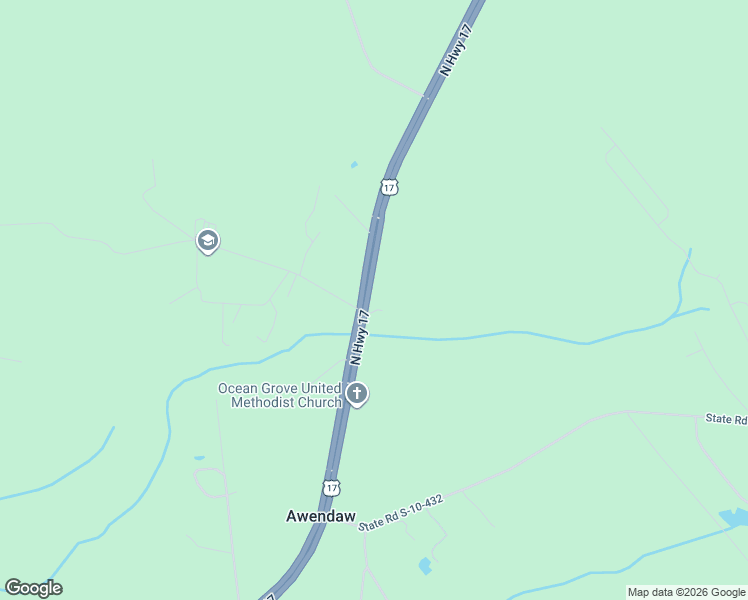 map of restaurants, bars, coffee shops, grocery stores, and more near 6697 U.S. 17 in Awendaw
