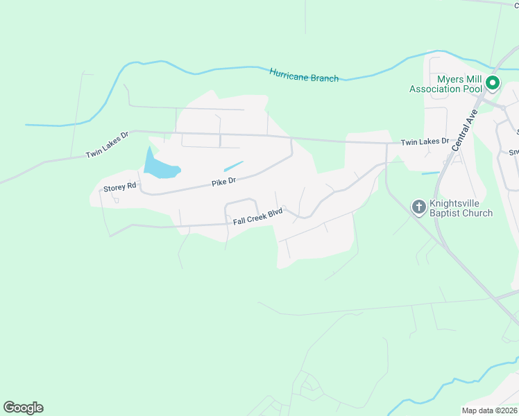 map of restaurants, bars, coffee shops, grocery stores, and more near 148 Fall Creek Boulevard in Summerville
