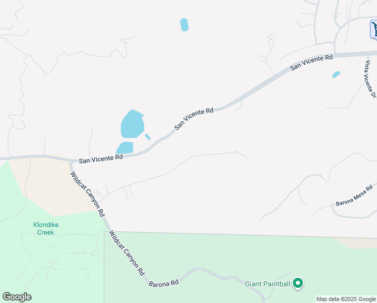 map of restaurants, bars, coffee shops, grocery stores, and more near 22916 Tombill Road in Ramona