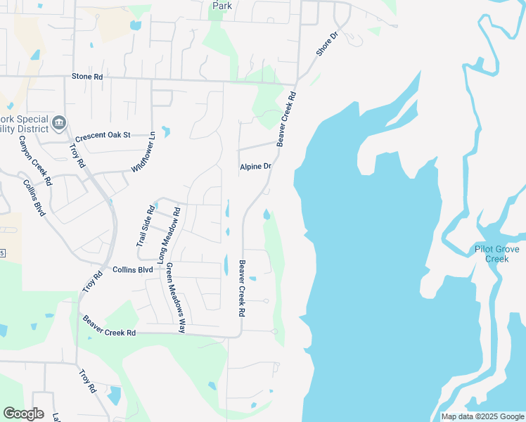 map of restaurants, bars, coffee shops, grocery stores, and more near 2172 Beaver Creek Road in Wylie