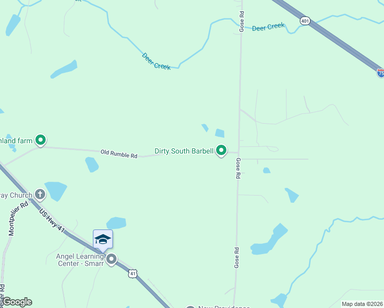 map of restaurants, bars, coffee shops, grocery stores, and more near 482 Old Rumble Road in Forsyth