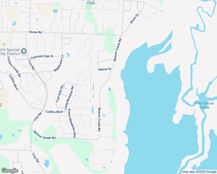 map of restaurants, bars, coffee shops, grocery stores, and more near 2172 Beaver Creek Road in Wylie