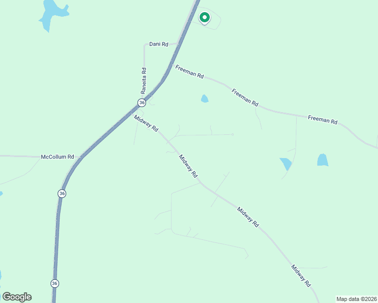 map of restaurants, bars, coffee shops, grocery stores, and more near 166 Midway Road in Barnesville