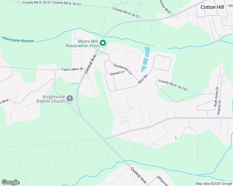 map of restaurants, bars, coffee shops, grocery stores, and more near 151 County Road S-18-538 in Summerville