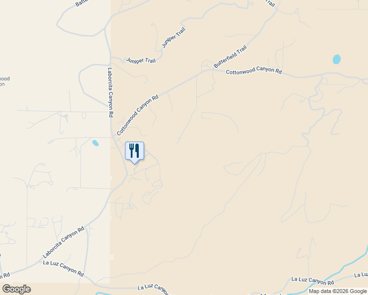 map of restaurants, bars, coffee shops, grocery stores, and more near 21 4 Wheel Drive in La Luz