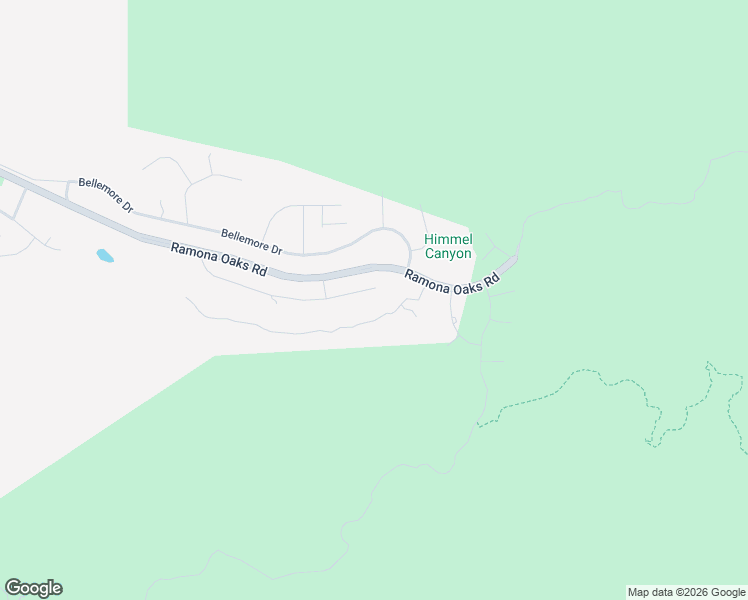 map of restaurants, bars, coffee shops, grocery stores, and more near 26199 Matlin Road in Ramona