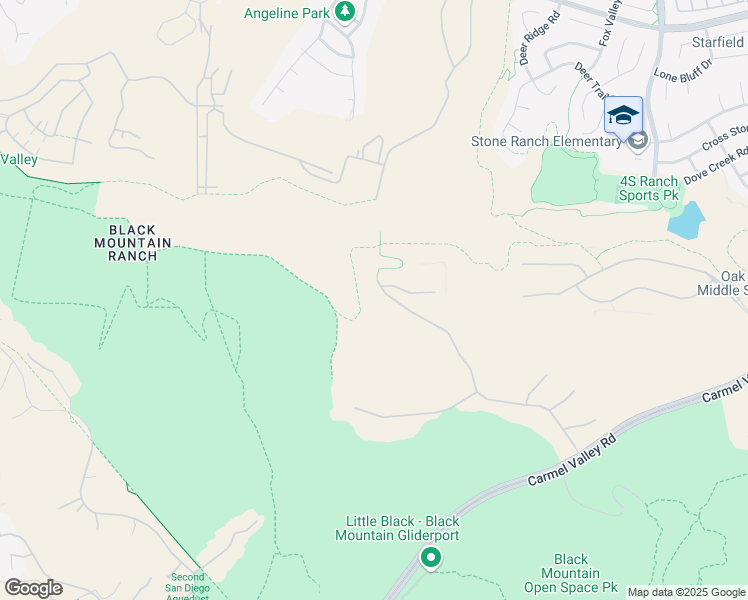 map of restaurants, bars, coffee shops, grocery stores, and more near 42 Valle Del Sur Court in San Diego