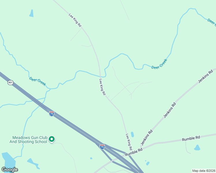 map of restaurants, bars, coffee shops, grocery stores, and more near 1286 Lee King Road in Forsyth