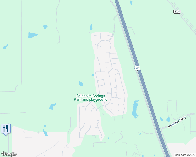 map of restaurants, bars, coffee shops, grocery stores, and more near 147 Bovine Drive in Newark
