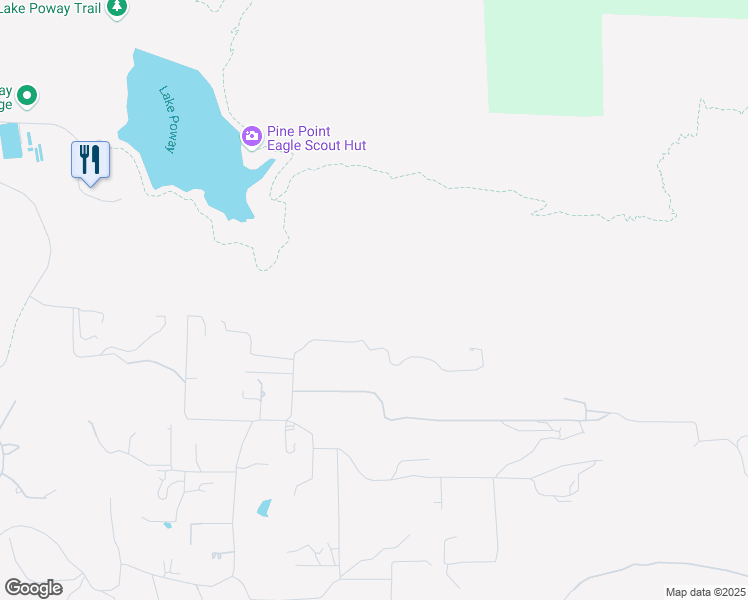 map of restaurants, bars, coffee shops, grocery stores, and more near 15112 Oak Canyon Road in Poway