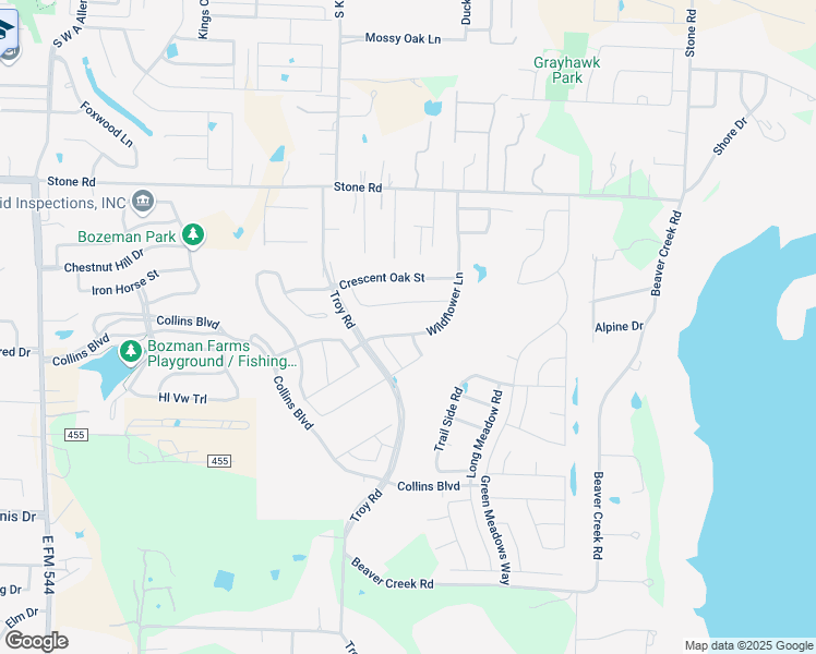 map of restaurants, bars, coffee shops, grocery stores, and more near 1728 Oak Glen Drive in Wylie