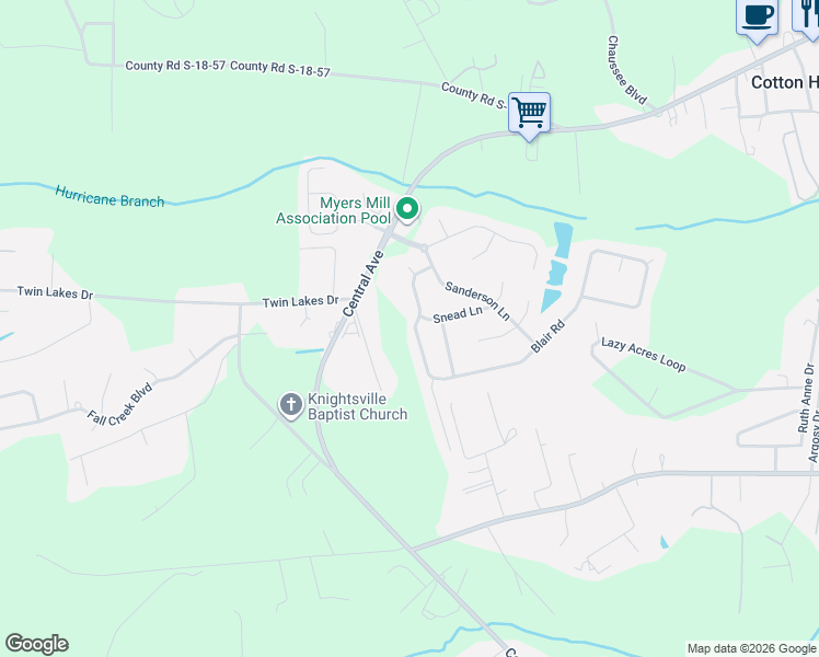 map of restaurants, bars, coffee shops, grocery stores, and more near 6024 Snead Lane in Summerville