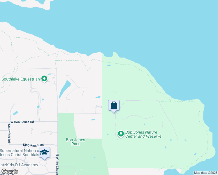 map of restaurants, bars, coffee shops, grocery stores, and more near 4553 Homestead Drive in Southlake