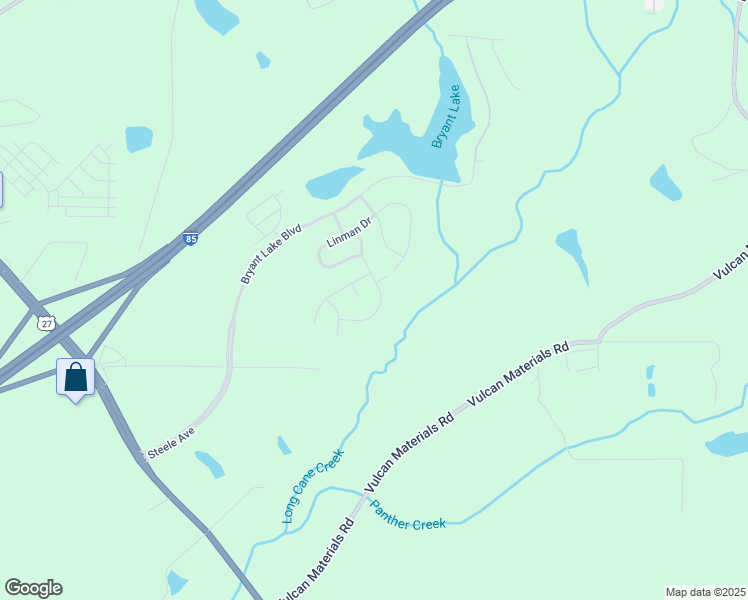 map of restaurants, bars, coffee shops, grocery stores, and more near 516 Lago Court in LaGrange