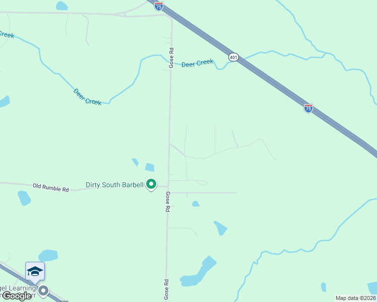 map of restaurants, bars, coffee shops, grocery stores, and more near 437 Music Row in Forsyth
