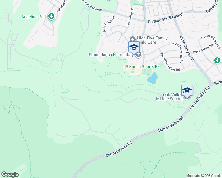map of restaurants, bars, coffee shops, grocery stores, and more near 10263 Winecreek Court in San Diego