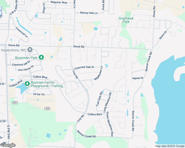 map of restaurants, bars, coffee shops, grocery stores, and more near 1728 Oak Glen Drive in Wylie