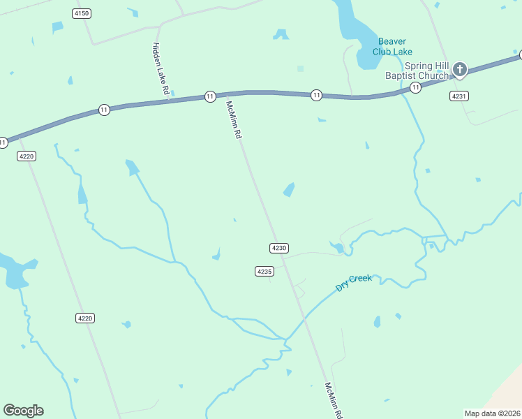 map of restaurants, bars, coffee shops, grocery stores, and more near 437 County Road 4230 in Pittsburg