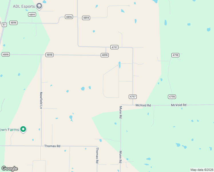 map of restaurants, bars, coffee shops, grocery stores, and more near in Springtown