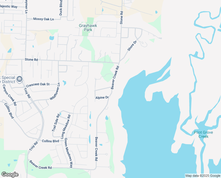 map of restaurants, bars, coffee shops, grocery stores, and more near 190 Lakeview Drive in Wylie