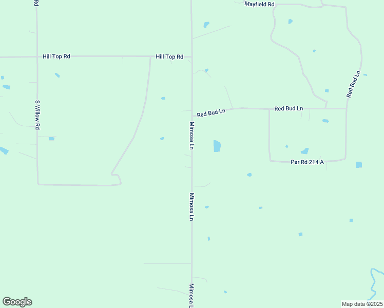 map of restaurants, bars, coffee shops, grocery stores, and more near 930 Mimosa Lane in Shongaloo