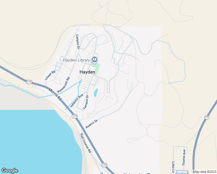 map of restaurants, bars, coffee shops, grocery stores, and more near 161 Hillcrest Avenue in Hayden