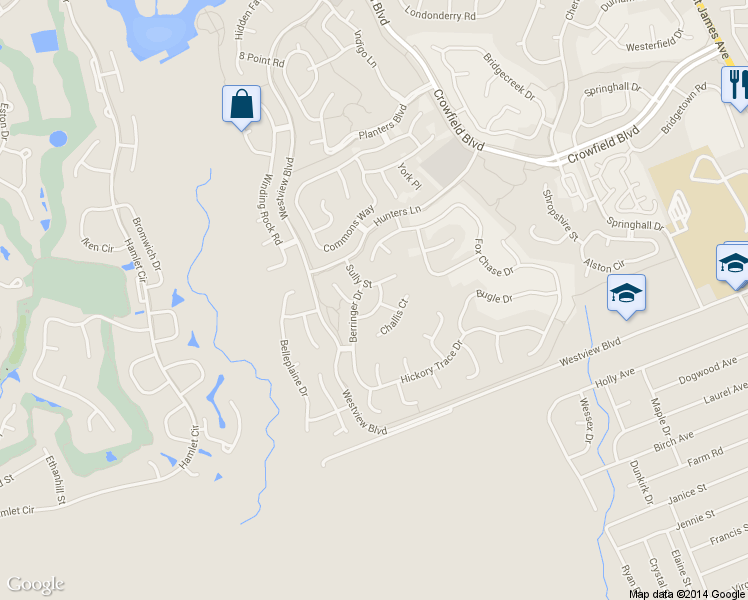 map of restaurants, bars, coffee shops, grocery stores, and more near 109 Margate Circle in Goose Creek