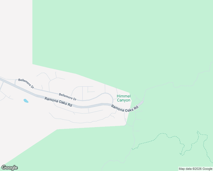 map of restaurants, bars, coffee shops, grocery stores, and more near 15929 Caras Court in Ramona