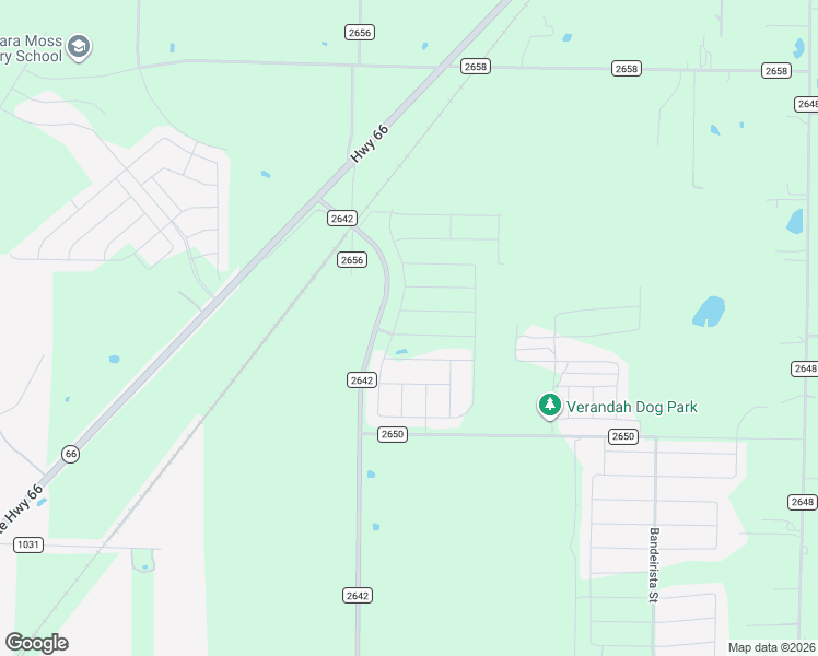 map of restaurants, bars, coffee shops, grocery stores, and more near Farm to Market Road 2642 in Royse City