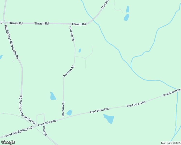 map of restaurants, bars, coffee shops, grocery stores, and more near 422 Forrester Road in LaGrange
