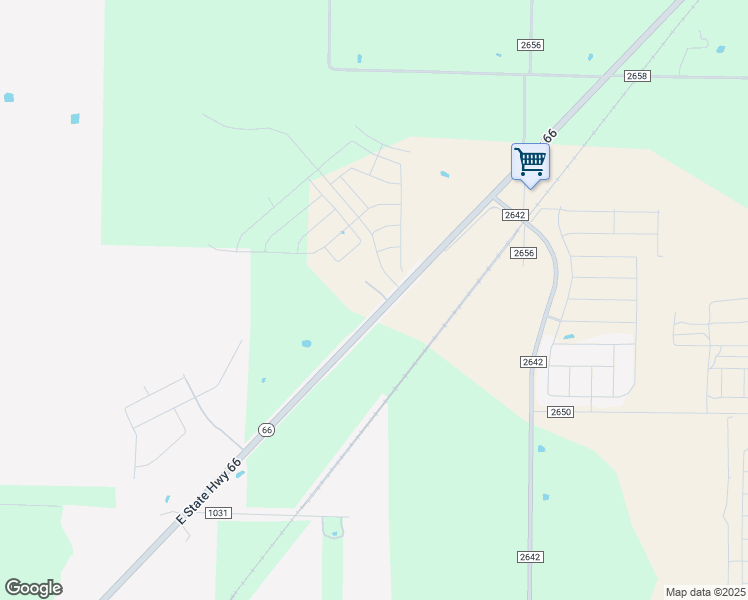 map of restaurants, bars, coffee shops, grocery stores, and more near 10322 Texas 66 in Royse City