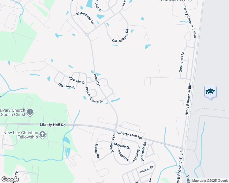 map of restaurants, bars, coffee shops, grocery stores, and more near 106 Cypress View Road in Goose Creek