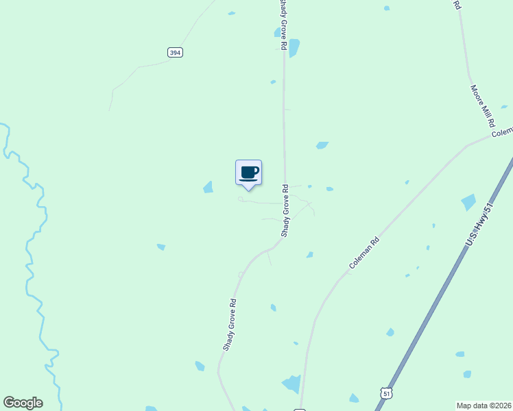 map of restaurants, bars, coffee shops, grocery stores, and more near 1752 County Road 25 in Goodman