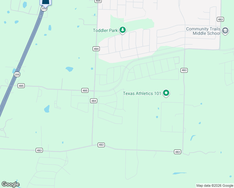 map of restaurants, bars, coffee shops, grocery stores, and more near 11000 Morgan Drive in Lavon