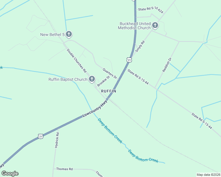 map of restaurants, bars, coffee shops, grocery stores, and more near in Colleton County