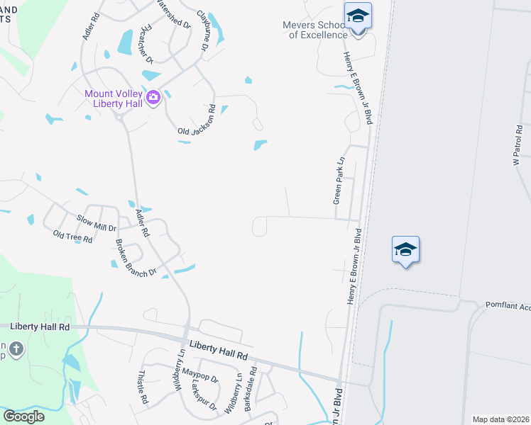 map of restaurants, bars, coffee shops, grocery stores, and more near 222 Island Green Road in Goose Creek