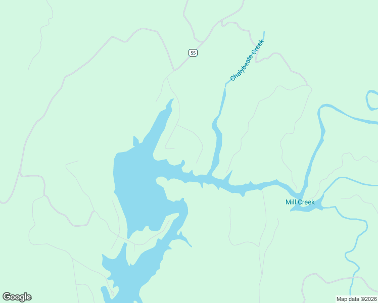 map of restaurants, bars, coffee shops, grocery stores, and more near Paint Creek Overlook in Sylacauga