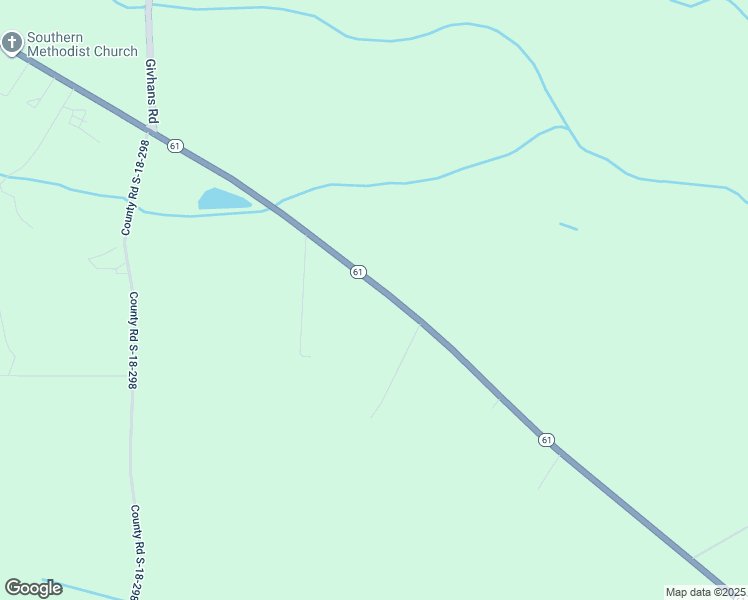 map of restaurants, bars, coffee shops, grocery stores, and more near 1265 South Carolina 61 in Ridgeville