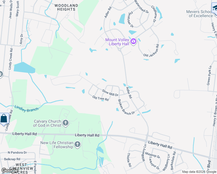 map of restaurants, bars, coffee shops, grocery stores, and more near 115 Barley Street in Goose Creek
