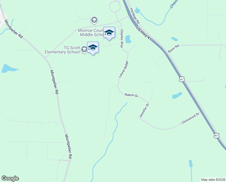 map of restaurants, bars, coffee shops, grocery stores, and more near 110 Laurel Ridge in Forsyth