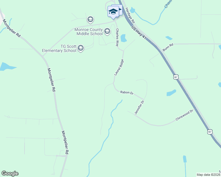 map of restaurants, bars, coffee shops, grocery stores, and more near 110 Laurel Ridge in Forsyth