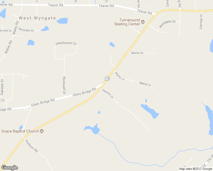 map of restaurants, bars, coffee shops, grocery stores, and more near 3353 West Point Road in LaGrange