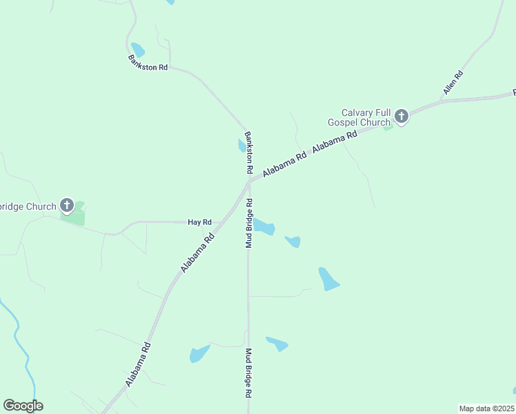 map of restaurants, bars, coffee shops, grocery stores, and more near 2992 Mud Bridge Road in The Rock