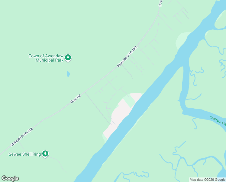 map of restaurants, bars, coffee shops, grocery stores, and more near 7898 Pelican Bay Drive in Awendaw