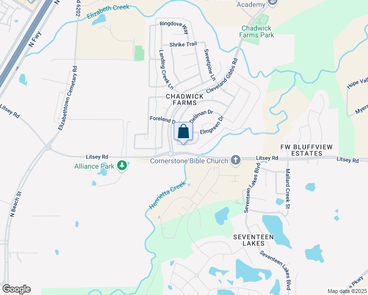map of restaurants, bars, coffee shops, grocery stores, and more near 4008 Alderbrook Lane in Roanoke