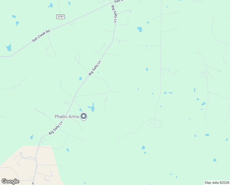 map of restaurants, bars, coffee shops, grocery stores, and more near 143 Rock Salt Drive in Springtown